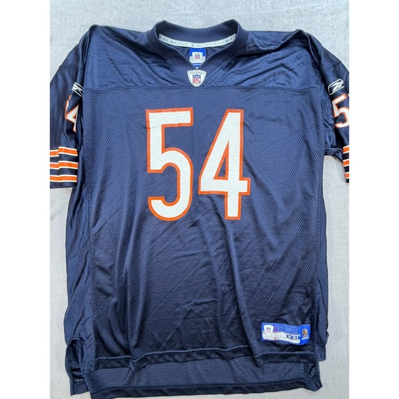 Reebok Other - Reebok Chicago Bears Brian Urlacher On Field Jersey Size XXL BLue